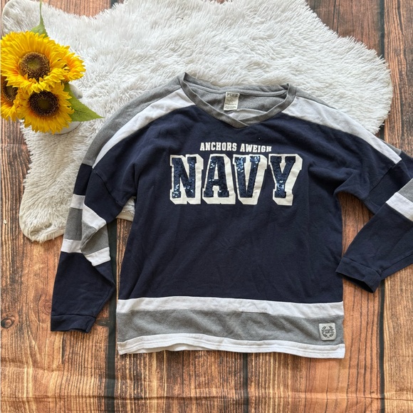 Sweaters - Victoria’s Secret Pink Collegiate Naval Academy Sweater